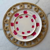 Tulip Hors d'Oeuvres Plate Set