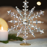 Czech Rhinestone Snowflake