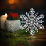 Czech Rhinestone Snowflake