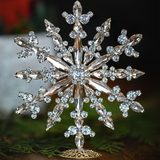 Czech Rhinestone Snowflake