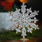 Czech Rhinestone Snowflake