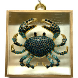 Acrylic Frame with Crab / Slight Imperfections