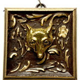 Wooden Frame with Fox