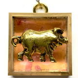 Acrylic Frame with Pig / Slight Imperfections