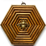 Wooden Frame with Grande Bee