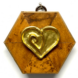 Wooden Frame with Heart