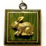 Painted Frame with Bunny