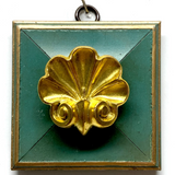 Painted Frame with Shell