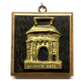 Bourbon Barrel Frame with Horse Brass