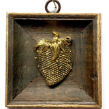Wooden Frame with Strawberry