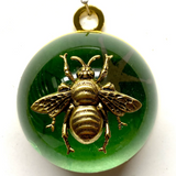 Acrylic Dome Frame with Grande Bee / Slight Imperfections