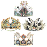 Paper Party Crowns | 3 designs! (Set of 4 Crowns)
