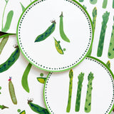 Sweet Pea Duet Hors d'Oeuvres Plate Set