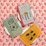Literary Heroines Embroidered Cocktail Napkins (Set of Four)