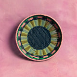 Maegen Woven Bowl | Pink/Navy