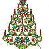 Czech Rhinestone Christmas Tree
