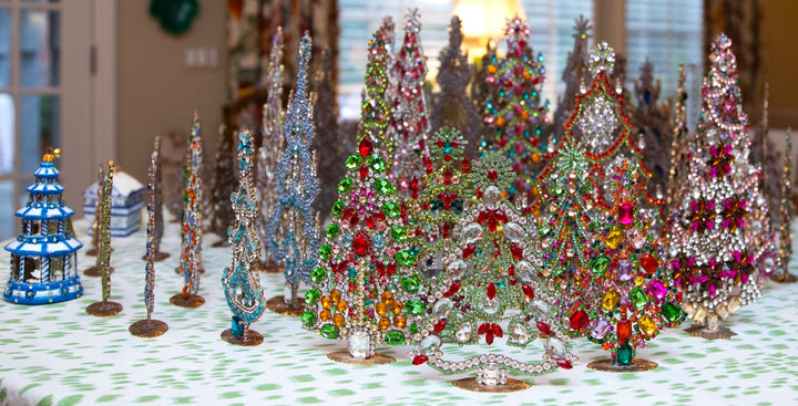 Vintage Czech Christmas Trees & Rhinestone Decor | The French Tangerine ...