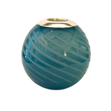 Lucy Cope Large Denim Blue Spiral