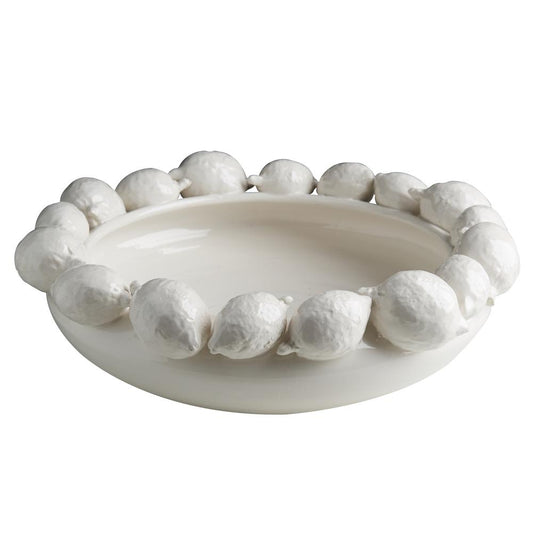 Lemon Bowl, White